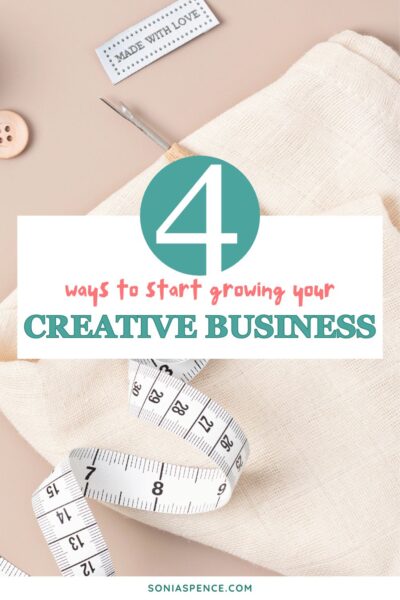 Find the four main areas to look at if you want to grow your creative business including audience growth, how to improve sales, review your product library and creative efficiency.